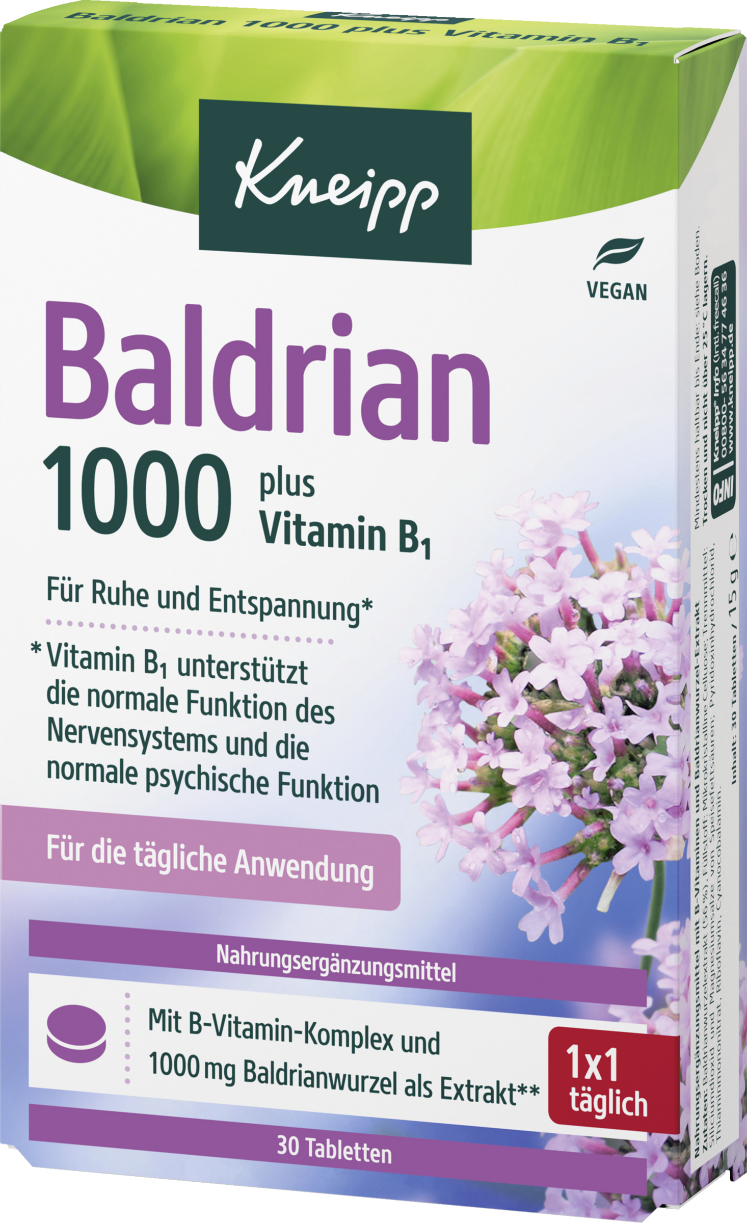 Baldrian 1000 plus Vitamin B1