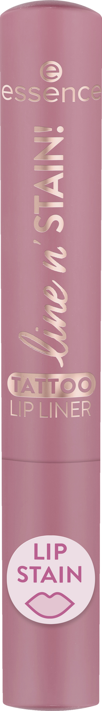 essence line n' STAIN! TATTOO LIP LINER 01 Everyone's Nude-Pink