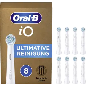 مجموعة من 8 رؤوس فرشاة iO Ultimate Clean
