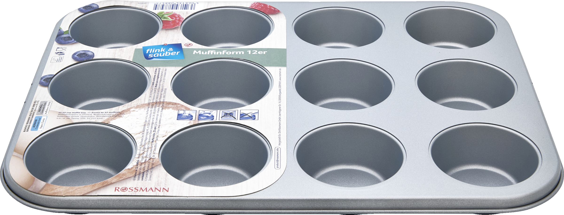 flink & sauber Muffinform