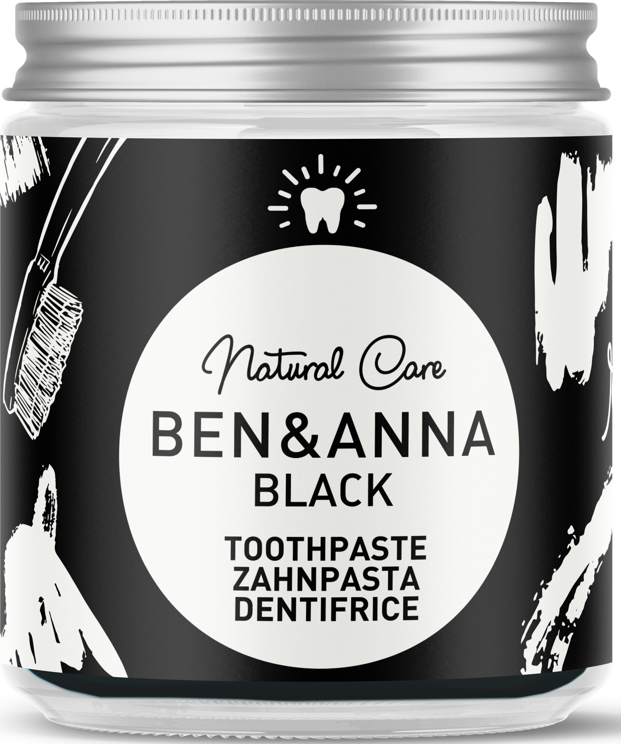Ben&Anna Toothpaste Black ohne Flourid