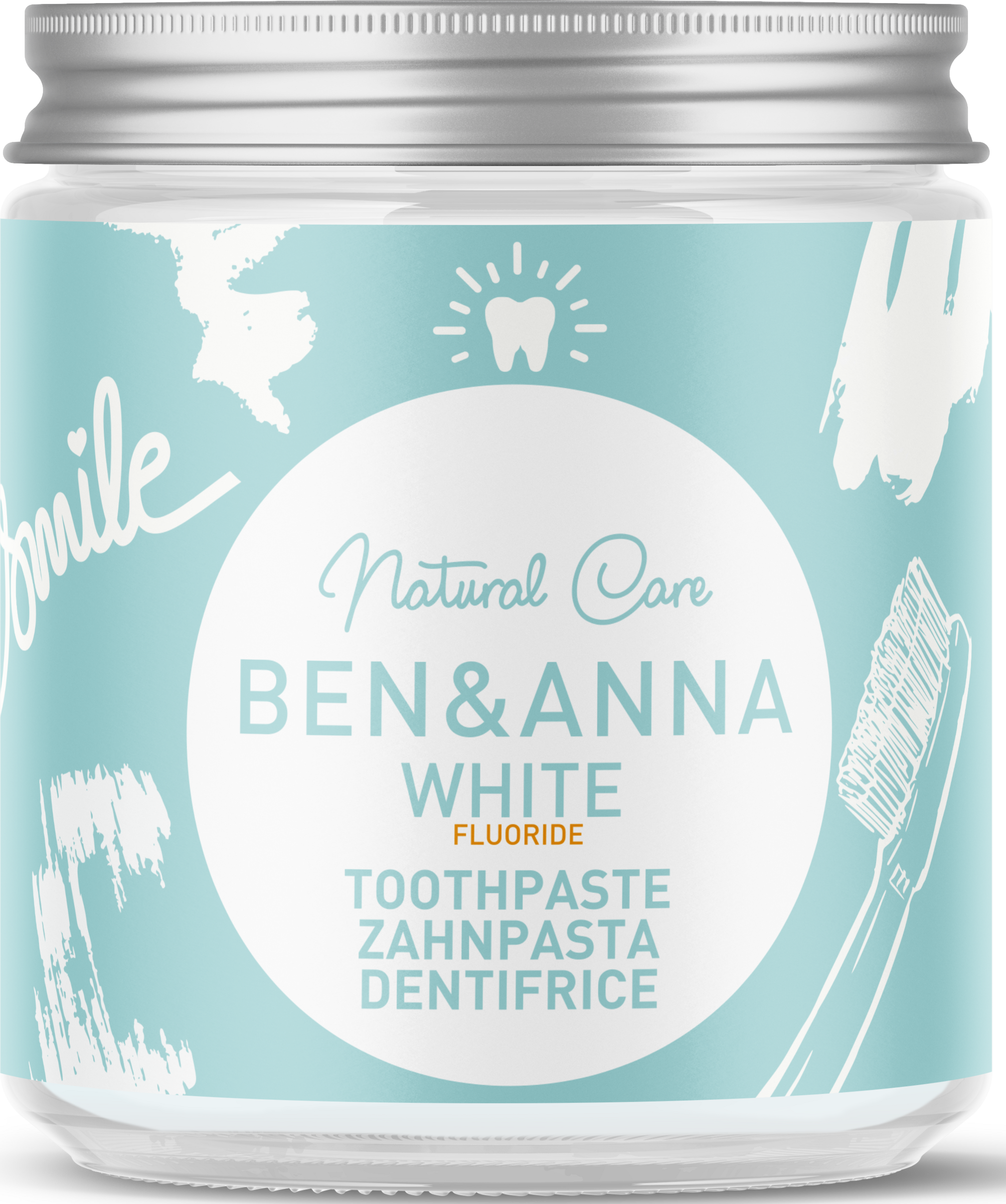 Ben&Anna Toothpaste White mit Fluorid