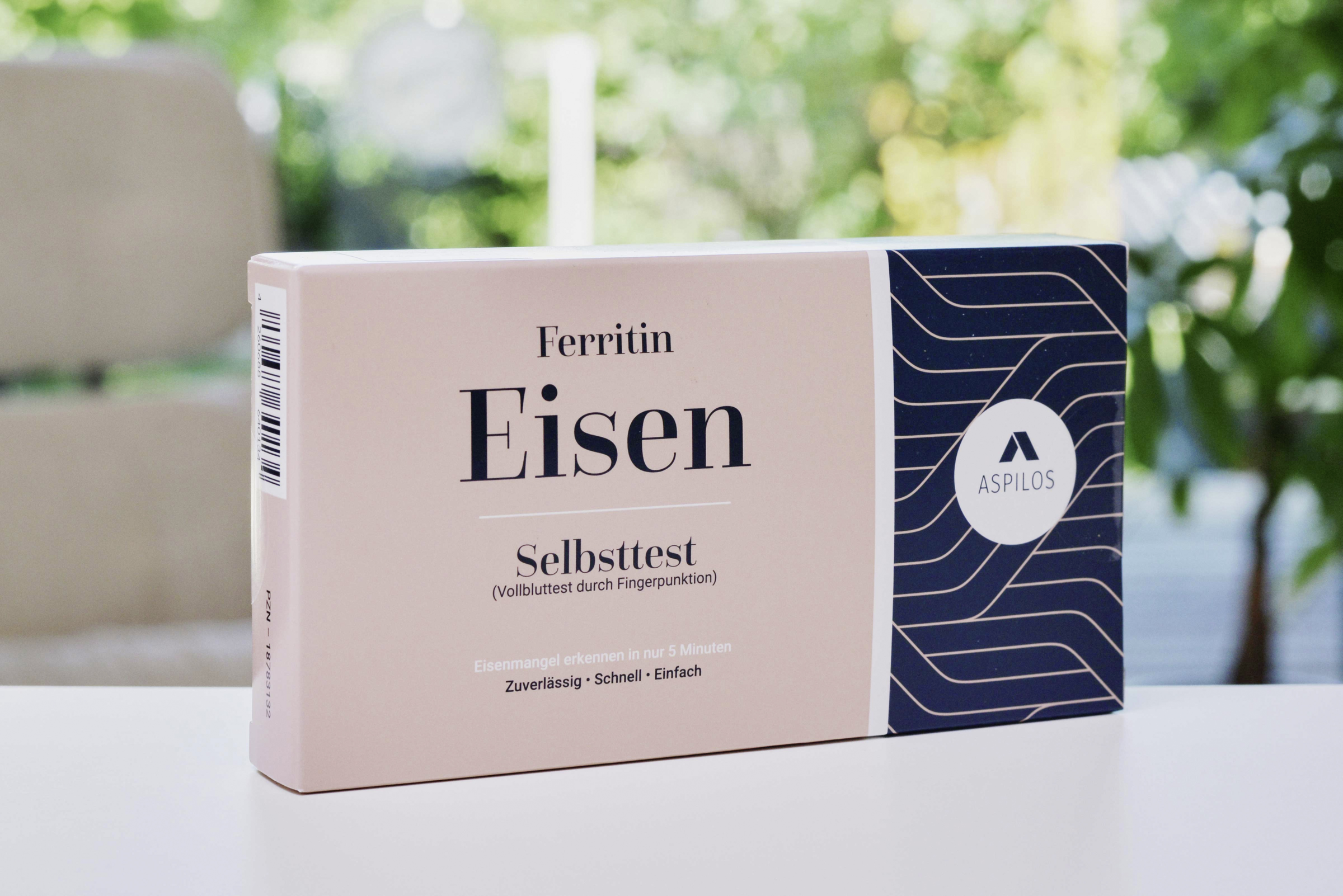 اختبار ذاتي لنقص الحديد، اختبار سريع للحديدين في المنزل، قطعة واحدة 2