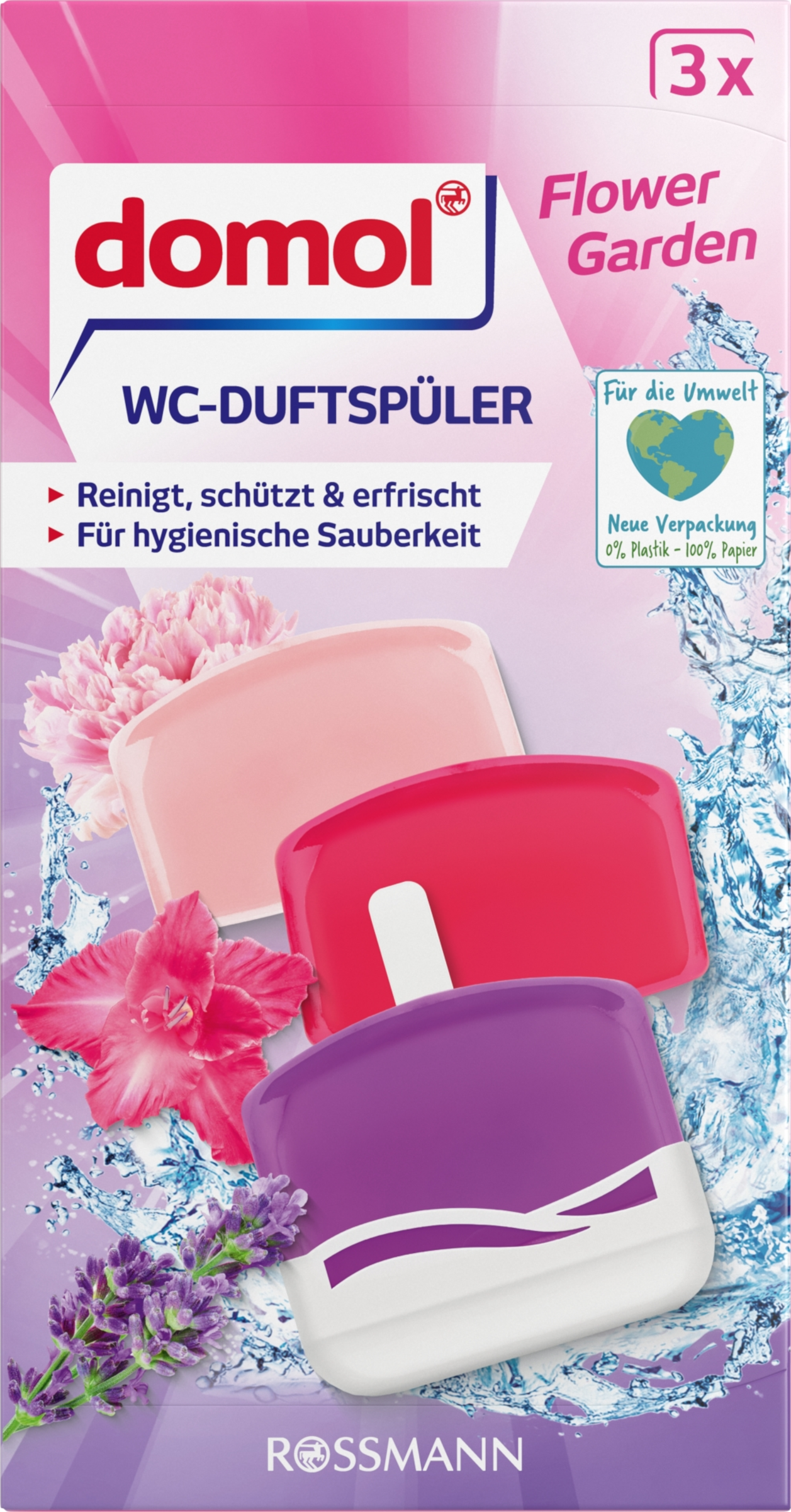 domol WC-Duftspüler Flower Garden