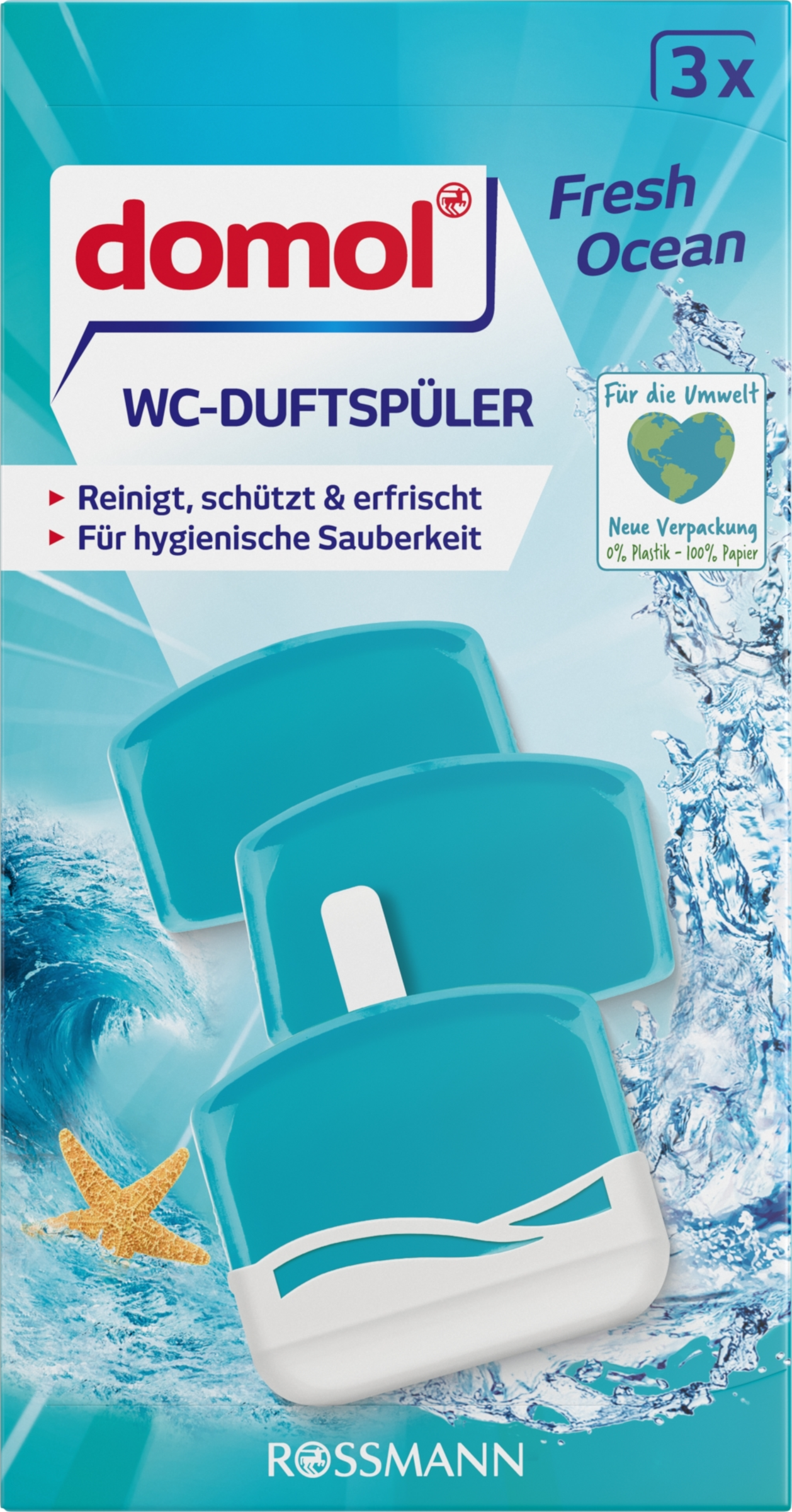 domol WC-Duftspüler Fresh Ocean
