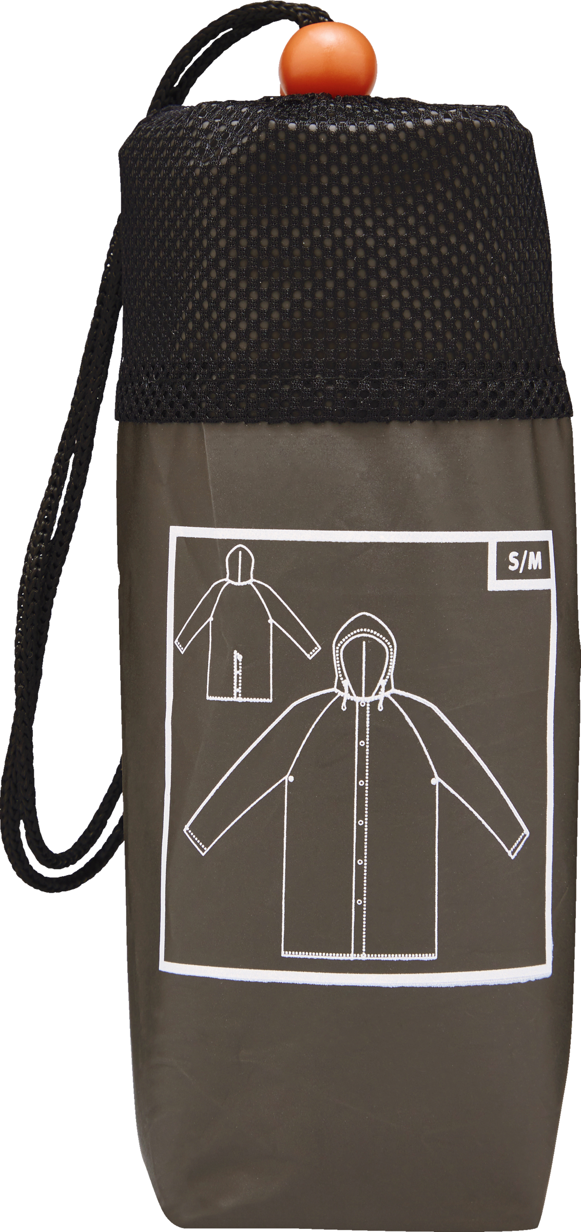 IDEENWELT Regenmantel anthrazit Gr. L/XL