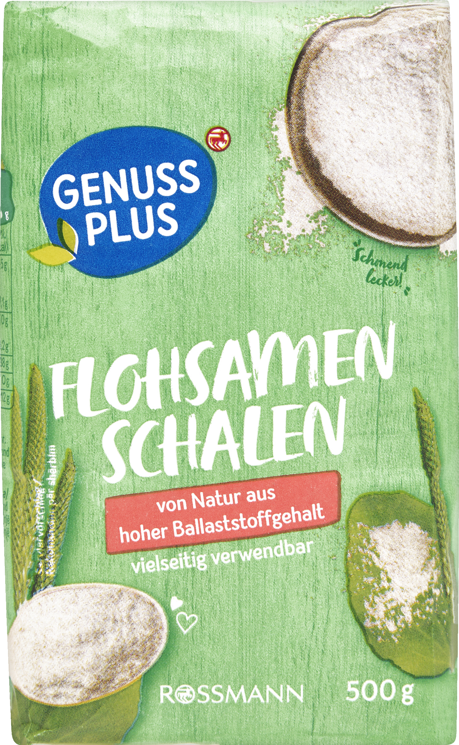 GENUSS PLUS Flohsamenschalen gemahlen