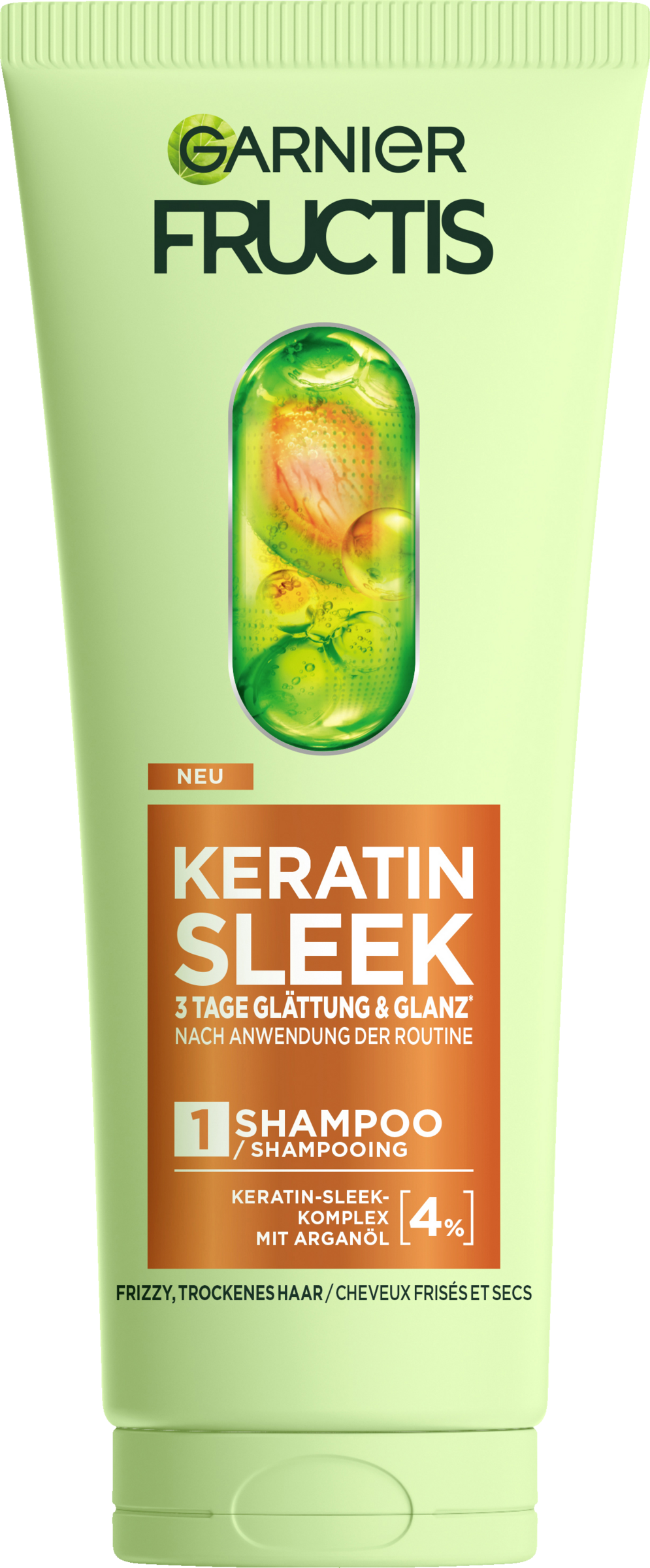 Garnier Fructis Keratin Sleek Shampoo