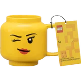 Keramikbecher Large, Winking Girl