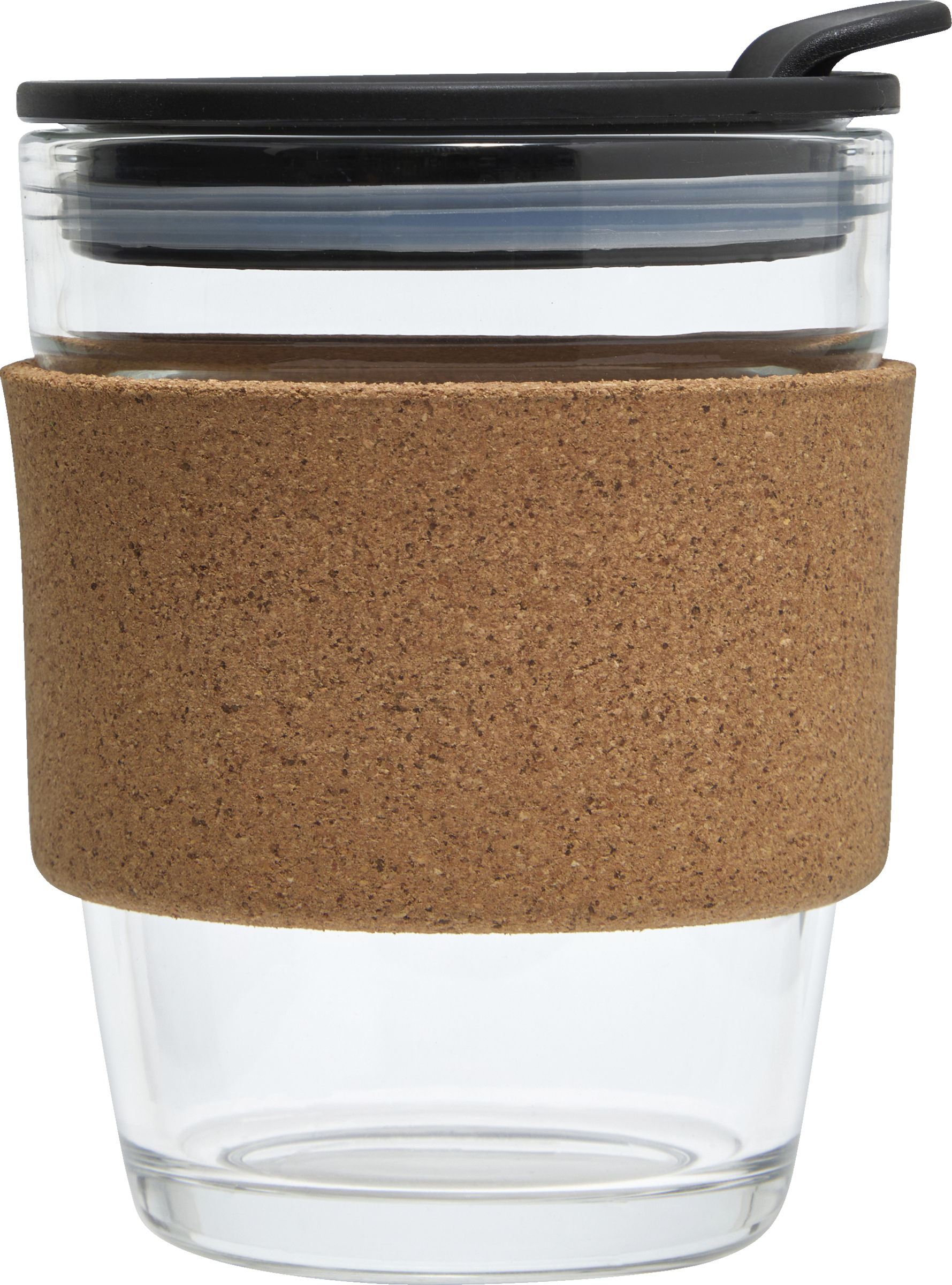 Glasbecher mit Korkbanderole 300ml