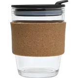 Glasbecher mit Korkbanderole 300ml