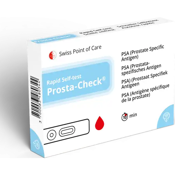 اختبار Prosta-Check PSA الذاتي، لصحة البروستاتا، سهل الاستخدام، قطعة واحدة