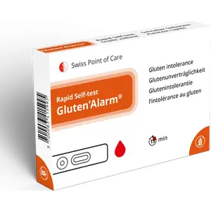 اختبار التحسس للجلوتين، اختبار عدم تحمل الجلوتين، 1 قطعة