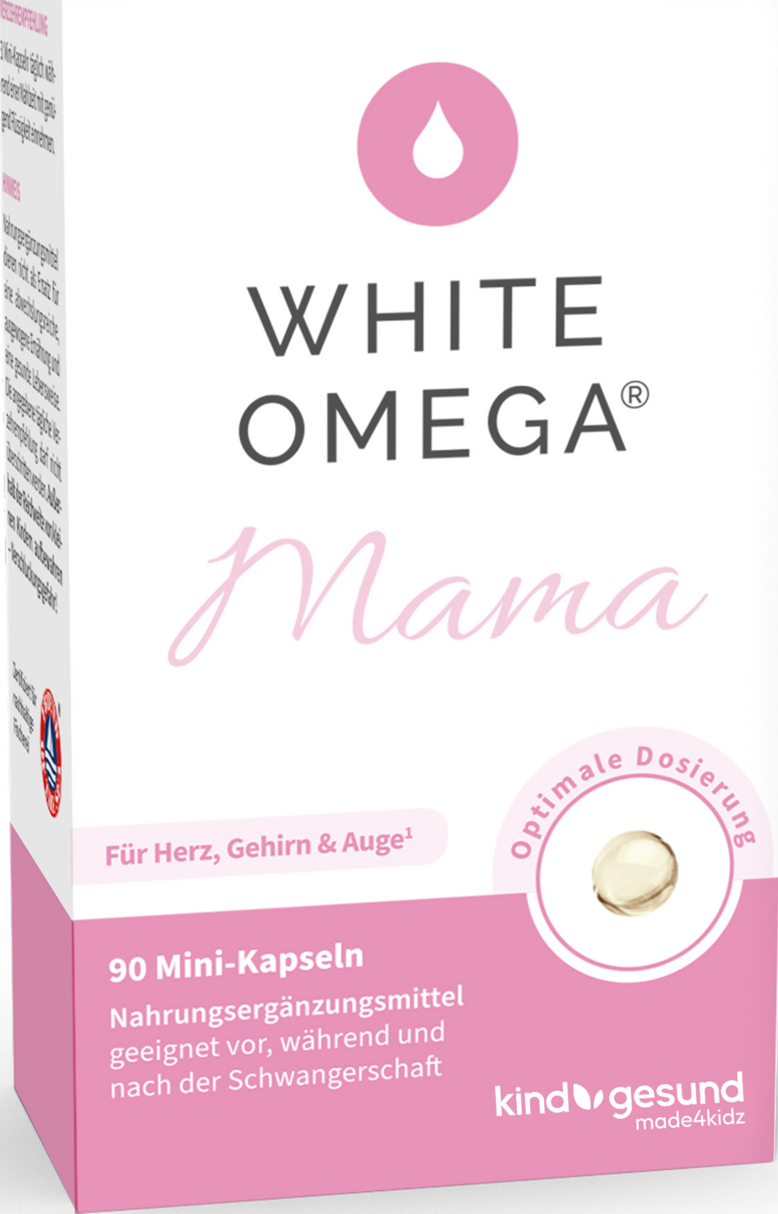 kindgesund WHITE OMEGA Pearlz Mama Mini-Kapseln