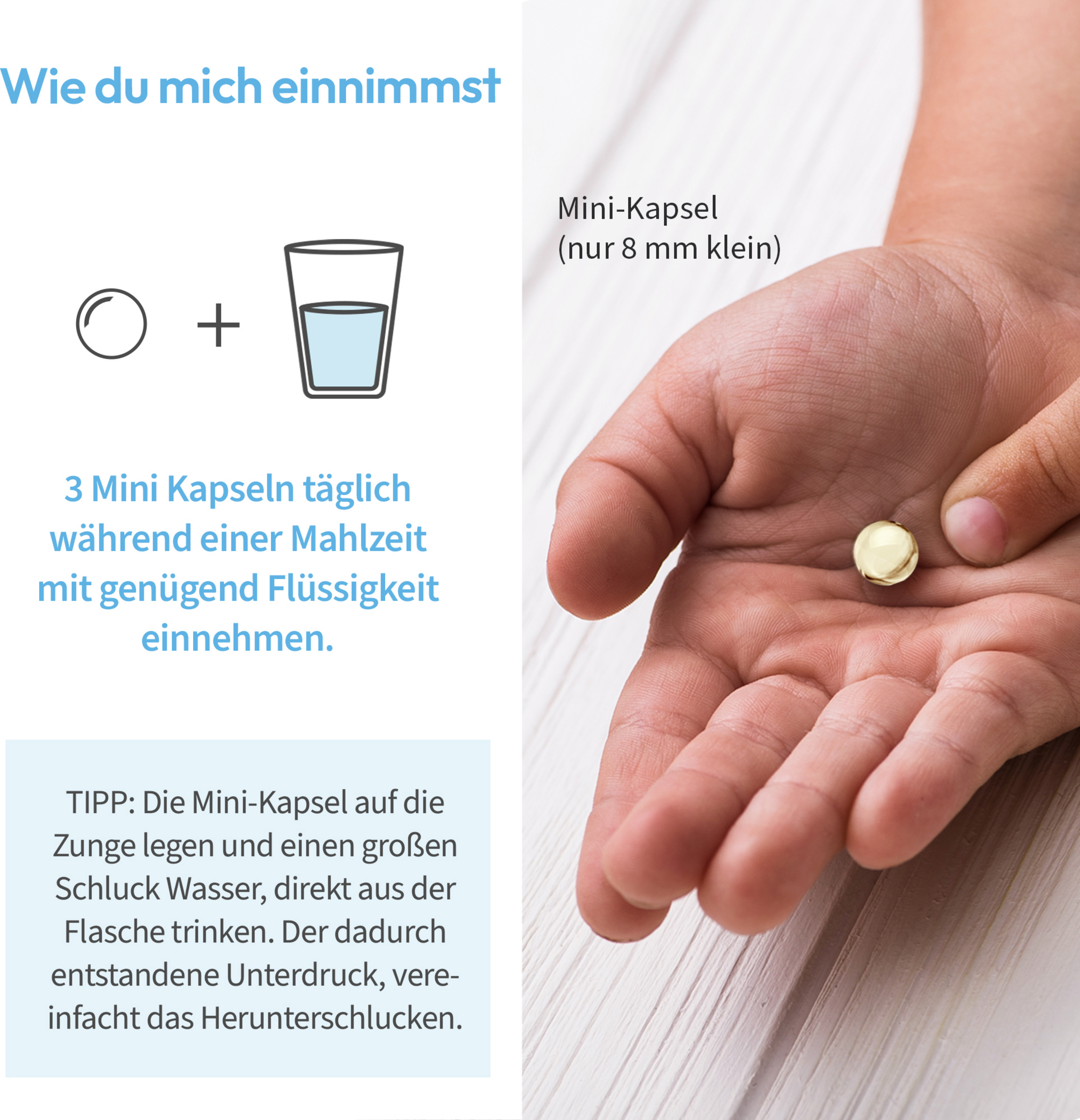 WHITE OMEGA Kids كبسولات أوميغا 3 6