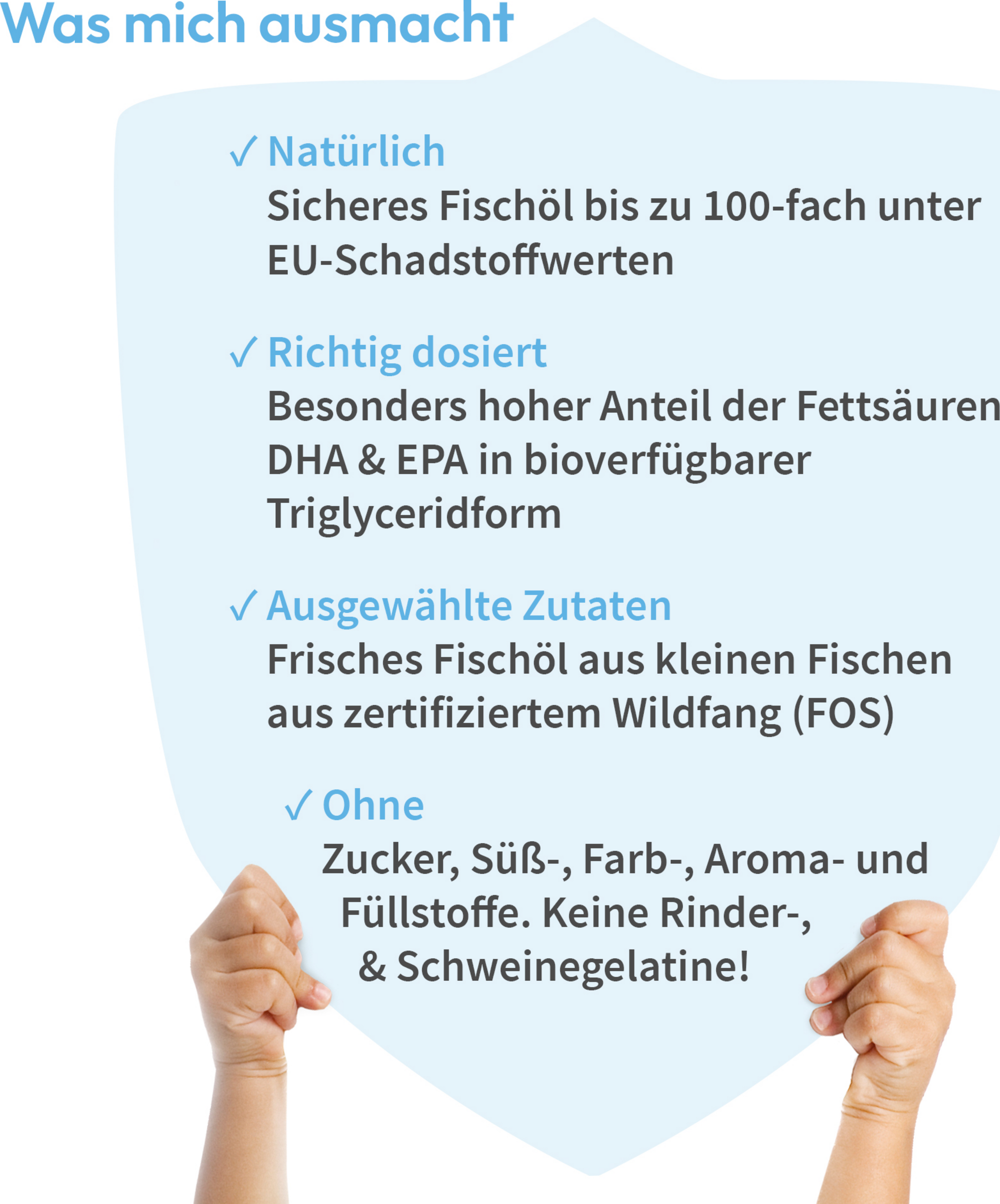 WHITE OMEGA Kids كبسولات أوميغا 3 7