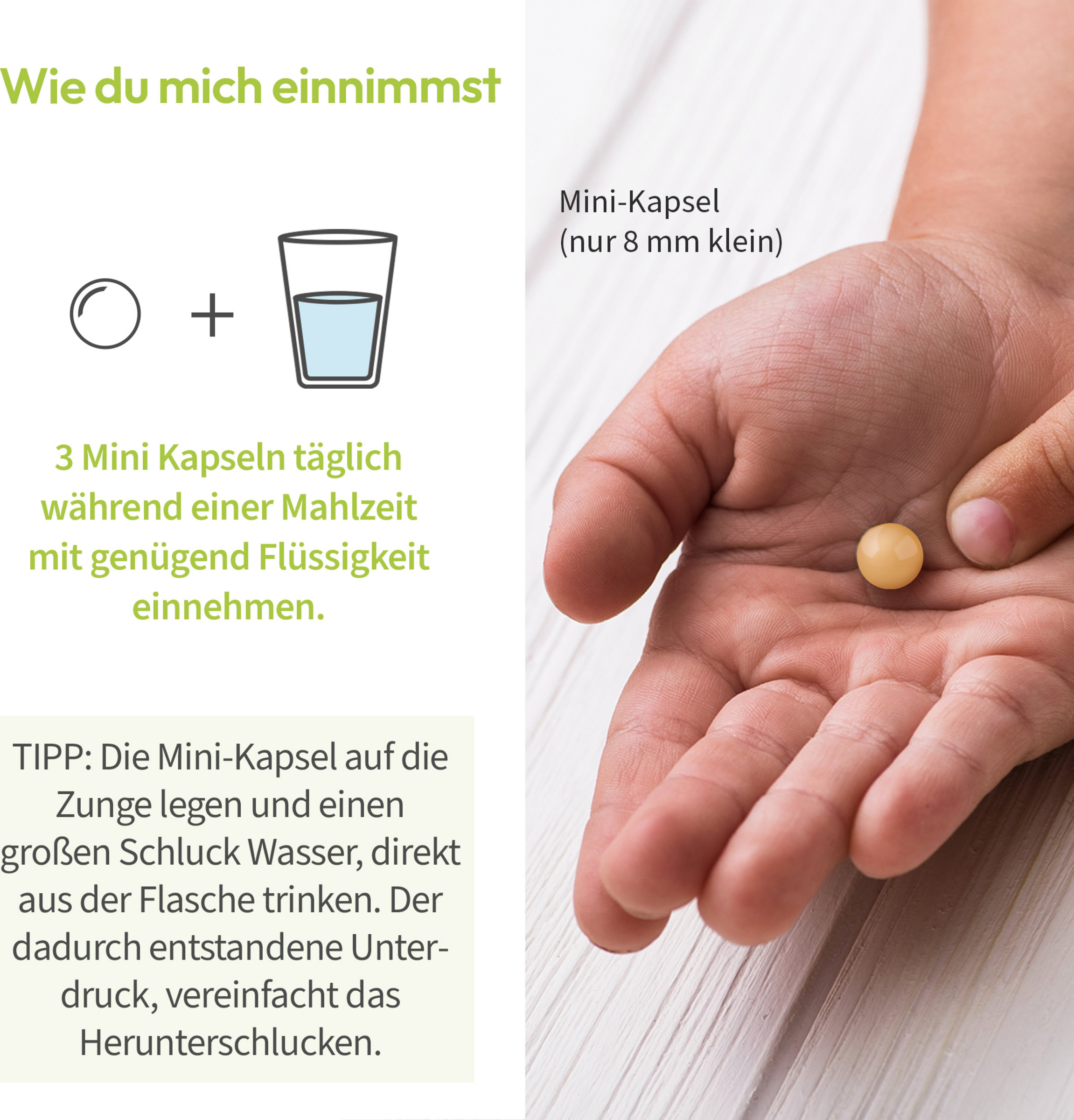 أقراص مناعية للأطفال WHITE OMEGA Mini-Capsules 7