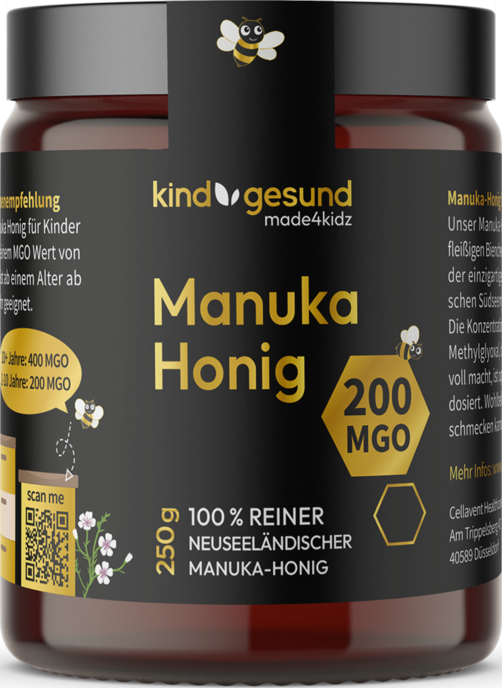 kindgesund Manuka Honig MGO 200+