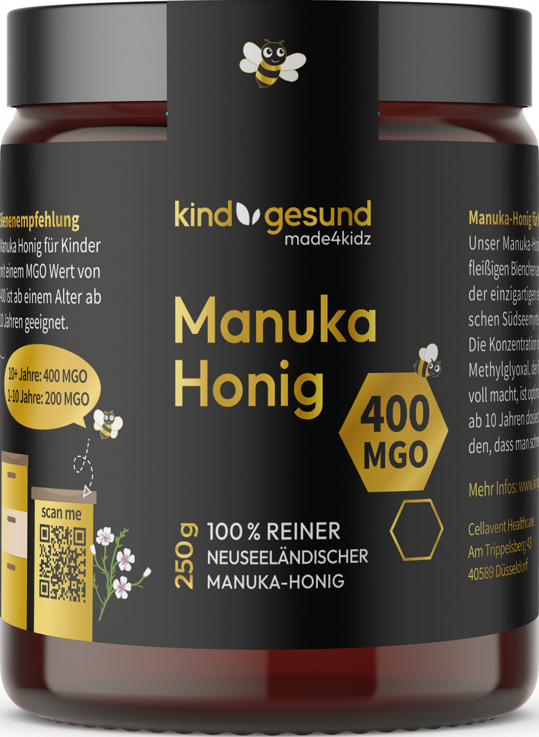 kindgesund Manuka Honig MGO 400+