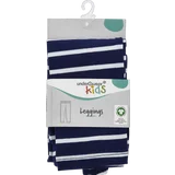 Leggings lang Ringel dunkelblau/weiß Gr. 134/140