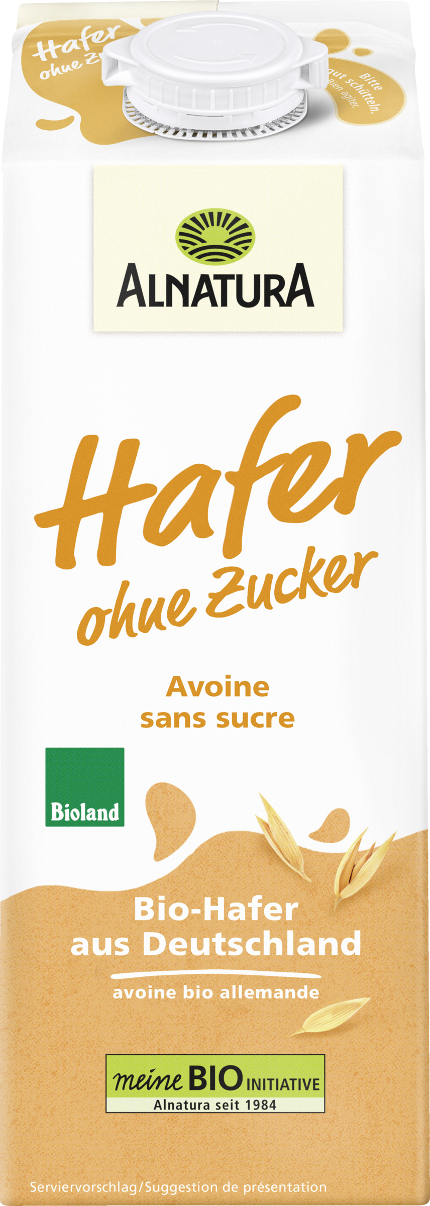 Alnatura Bio Haferdrink ohne Zucker