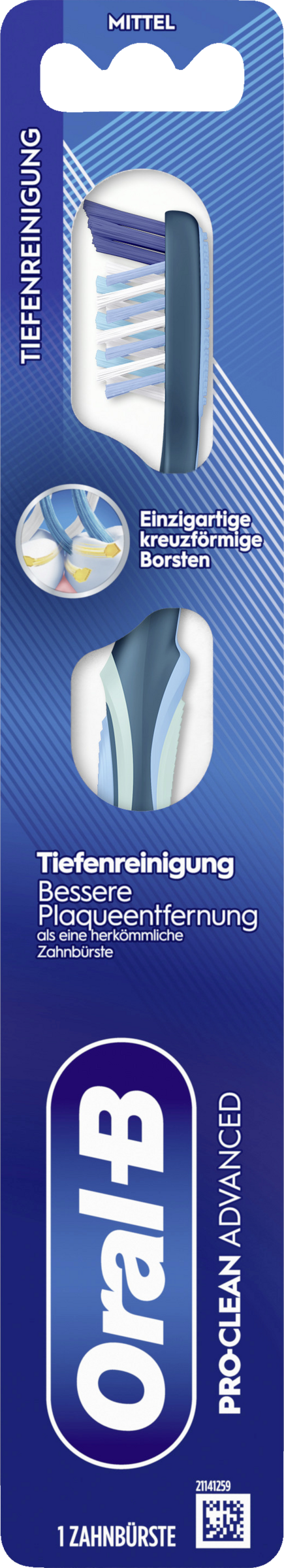 فرشاة أسنان PRO-CLEAN Advanced متوسطة