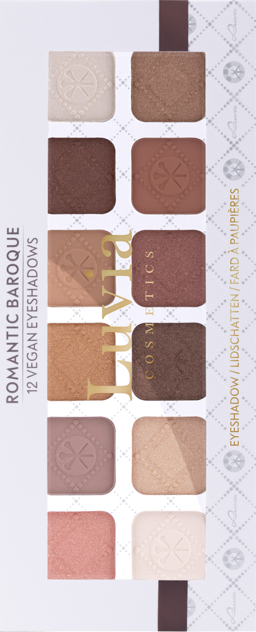 Luvia Cosmetics Romantic Baroque Lidschattenpalette