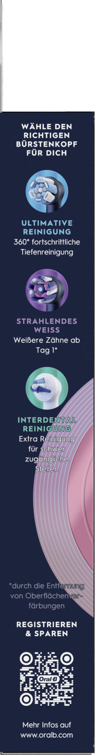 رؤوس الفرشاة iO Sanfte Reinigung schwarz 3