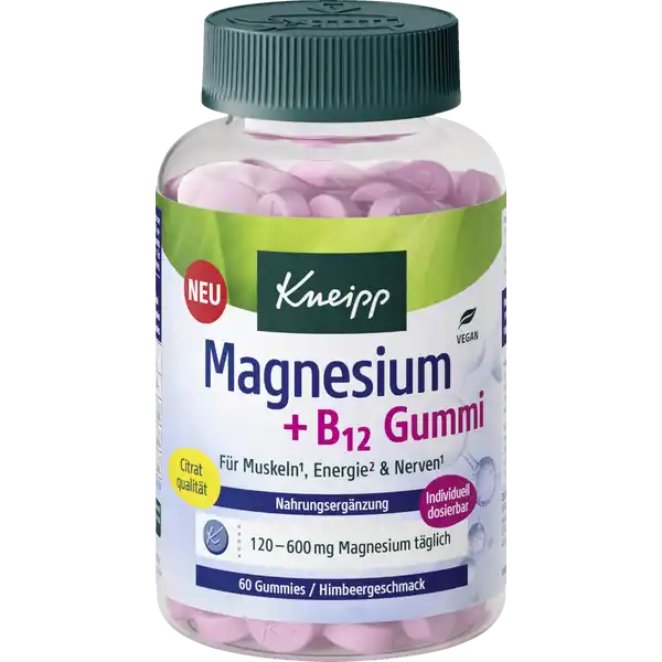 Magnesium + B12 Gummi