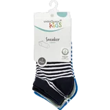 3er Pack Sneaker Junge Streifen Gr. 31/34