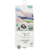 3er Pack Kurzschaftsocke Mädchen Schmetterling Gr. 27/30