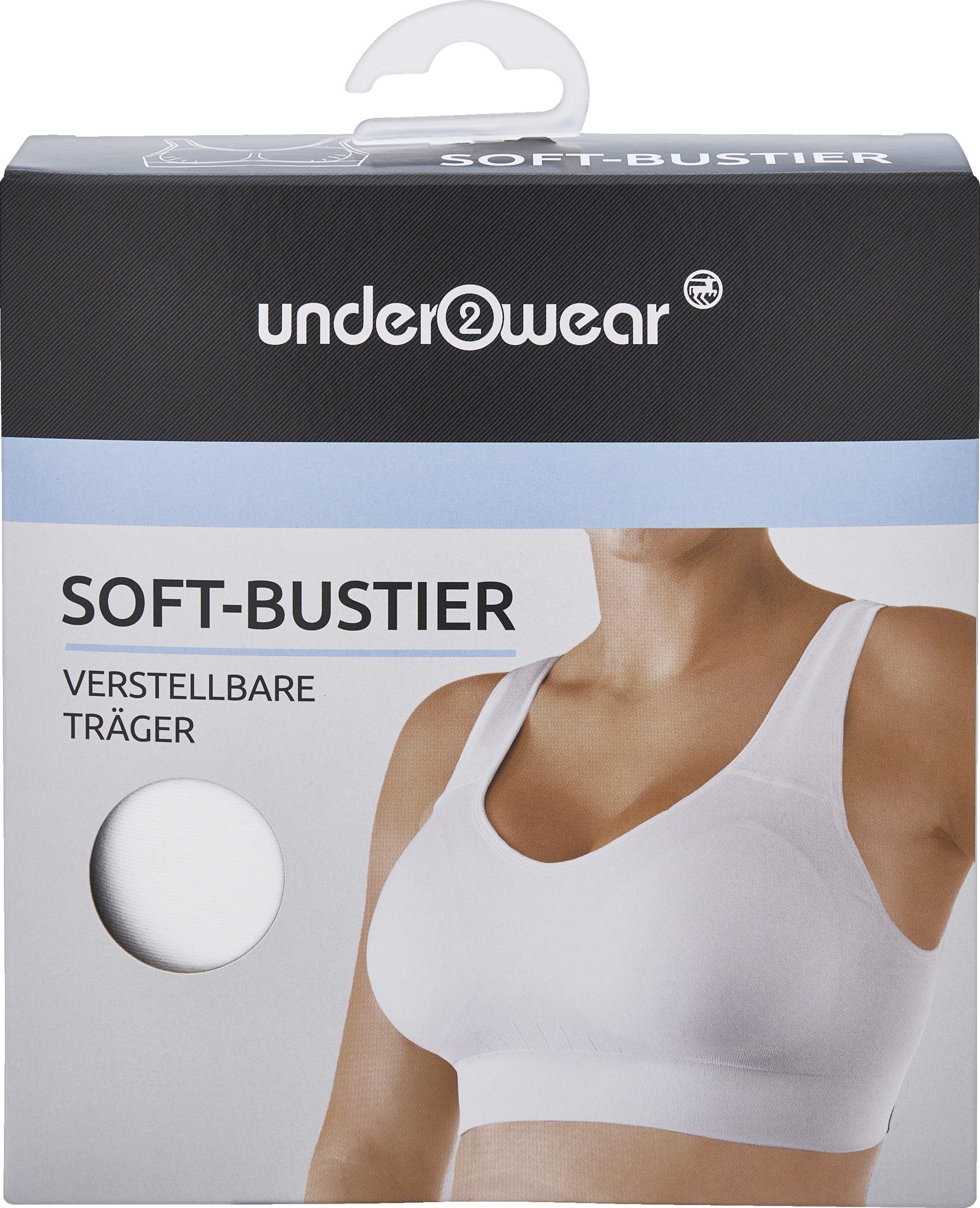 under2wear Soft-Bustier Gr. M weiß