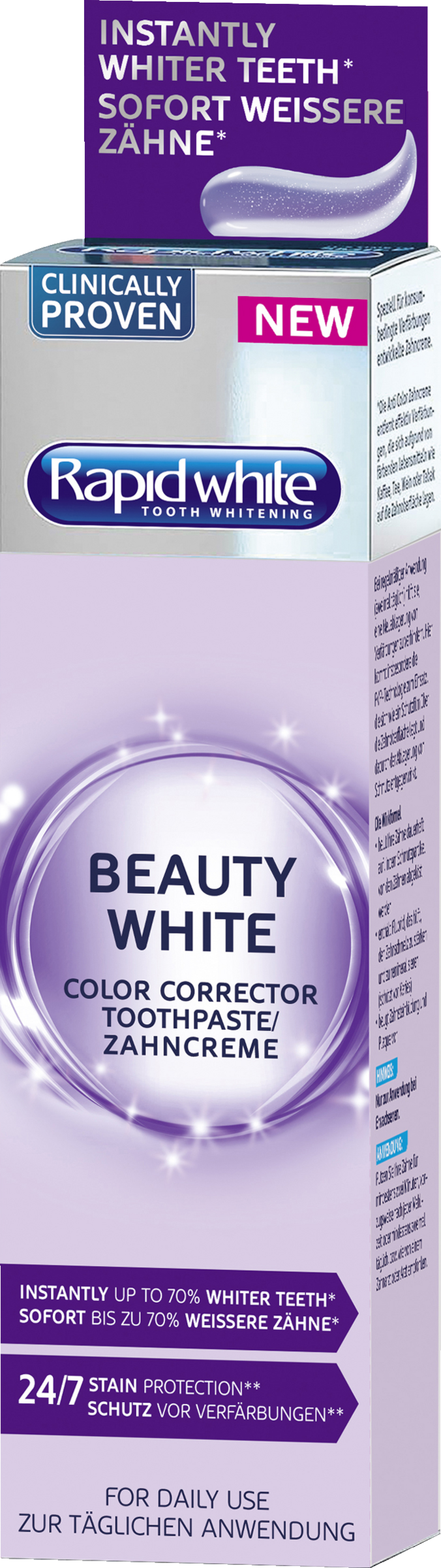 Rapid White Beauty White Color Corrector Zahncreme