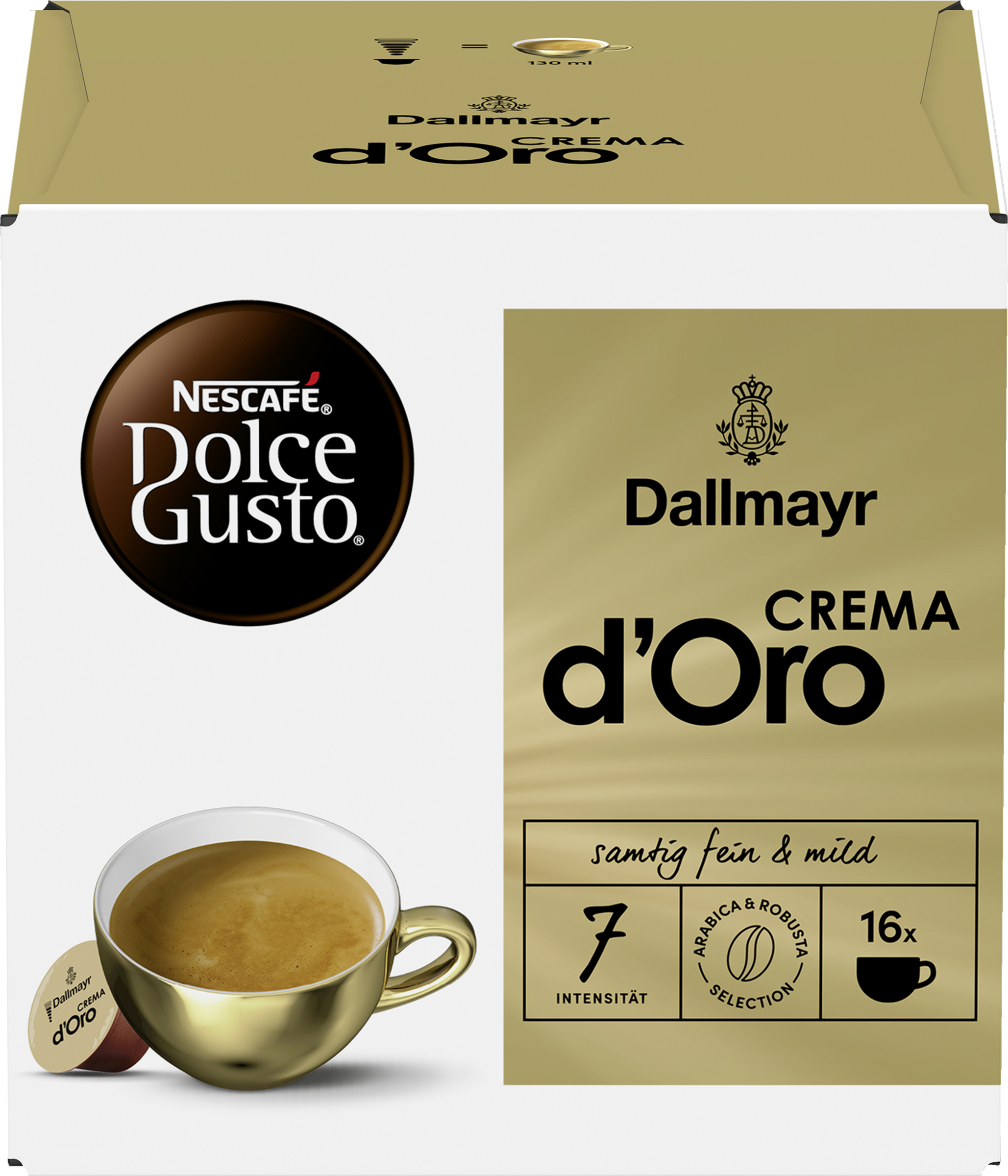 Nescafé Dolce Gusto Dallmayr Crema d`Oro Kaffeekapseln