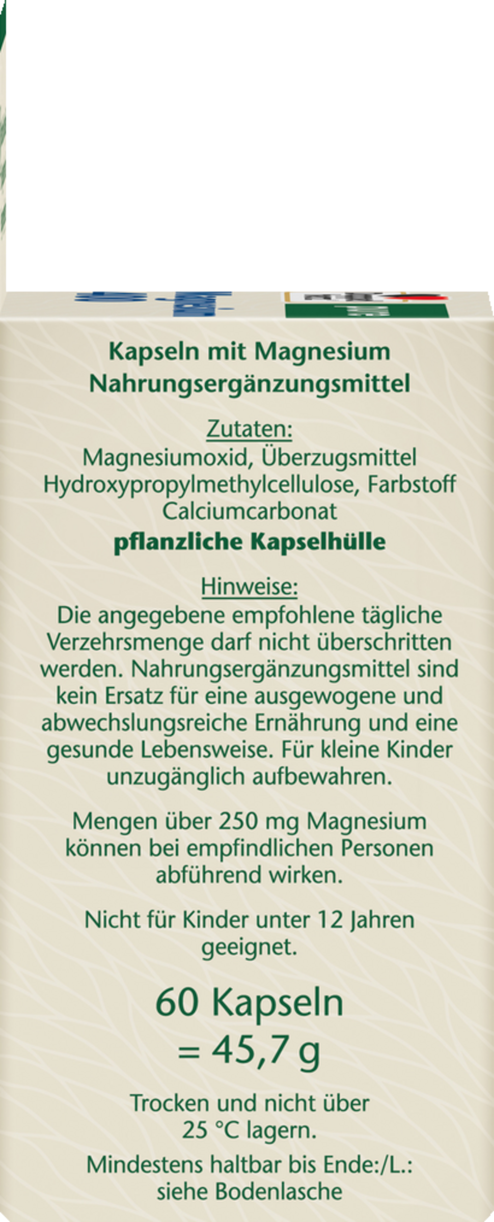 كبسولات ماغنسيوم نقي 400 2