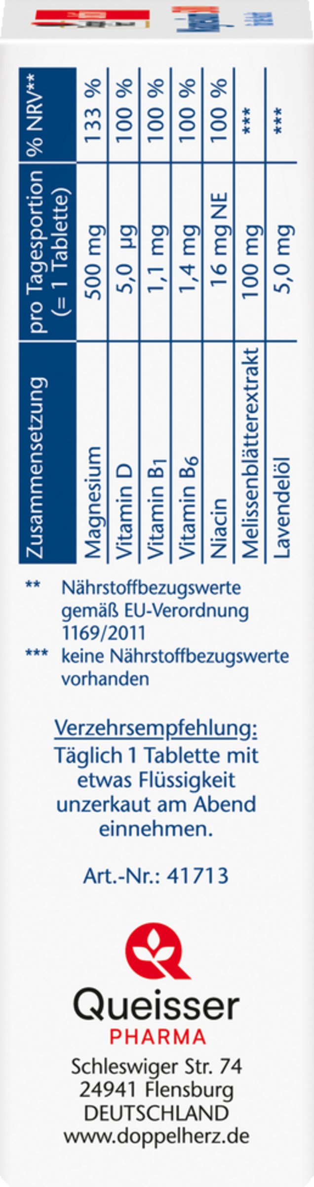 أقراص المغنيسيوم النشط 500 لإطلاق مستمر ليلاً 3