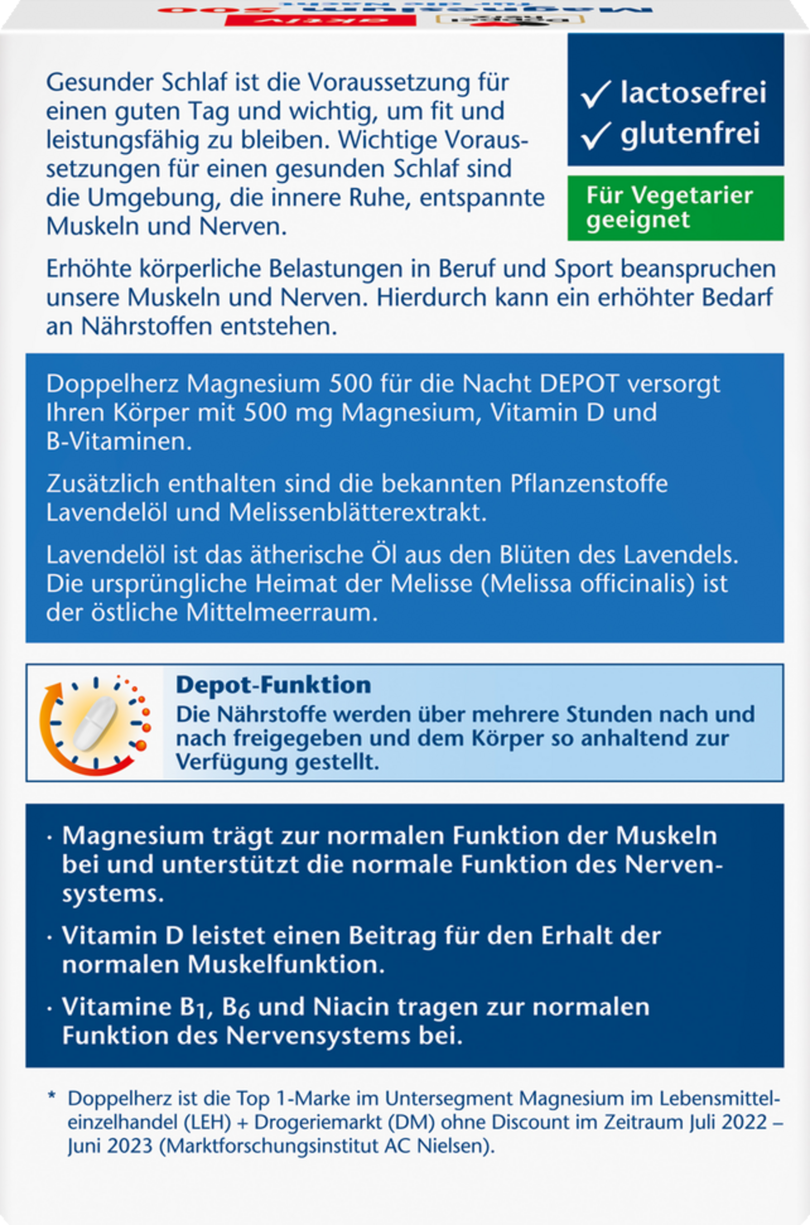 أقراص المغنيسيوم النشط 500 لإطلاق مستمر ليلاً 4