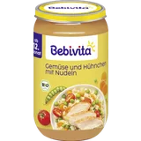 Bio Gemüse und Hühnchen mit Nudeln ab 12. Monat