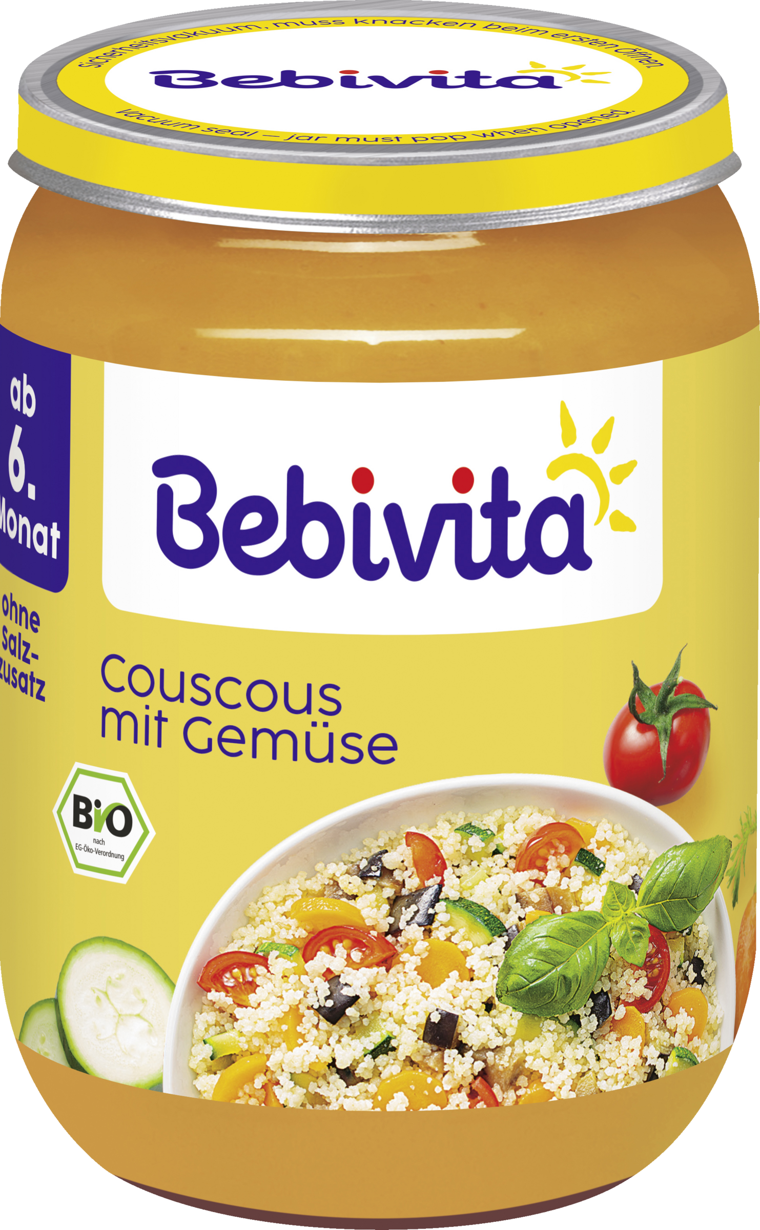 Bebivita Bio Couscous mit Gemüse ab 6. Monat