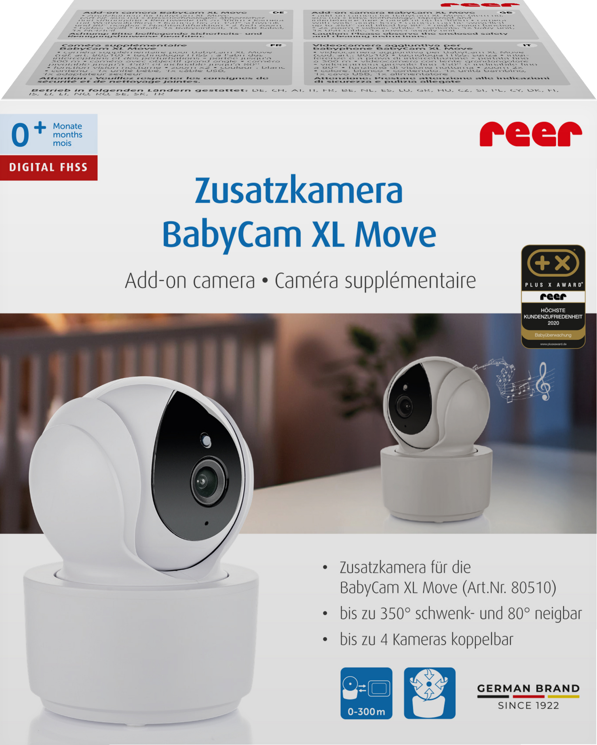 reer Zusatzkamera 80510 BabyCam XL Move