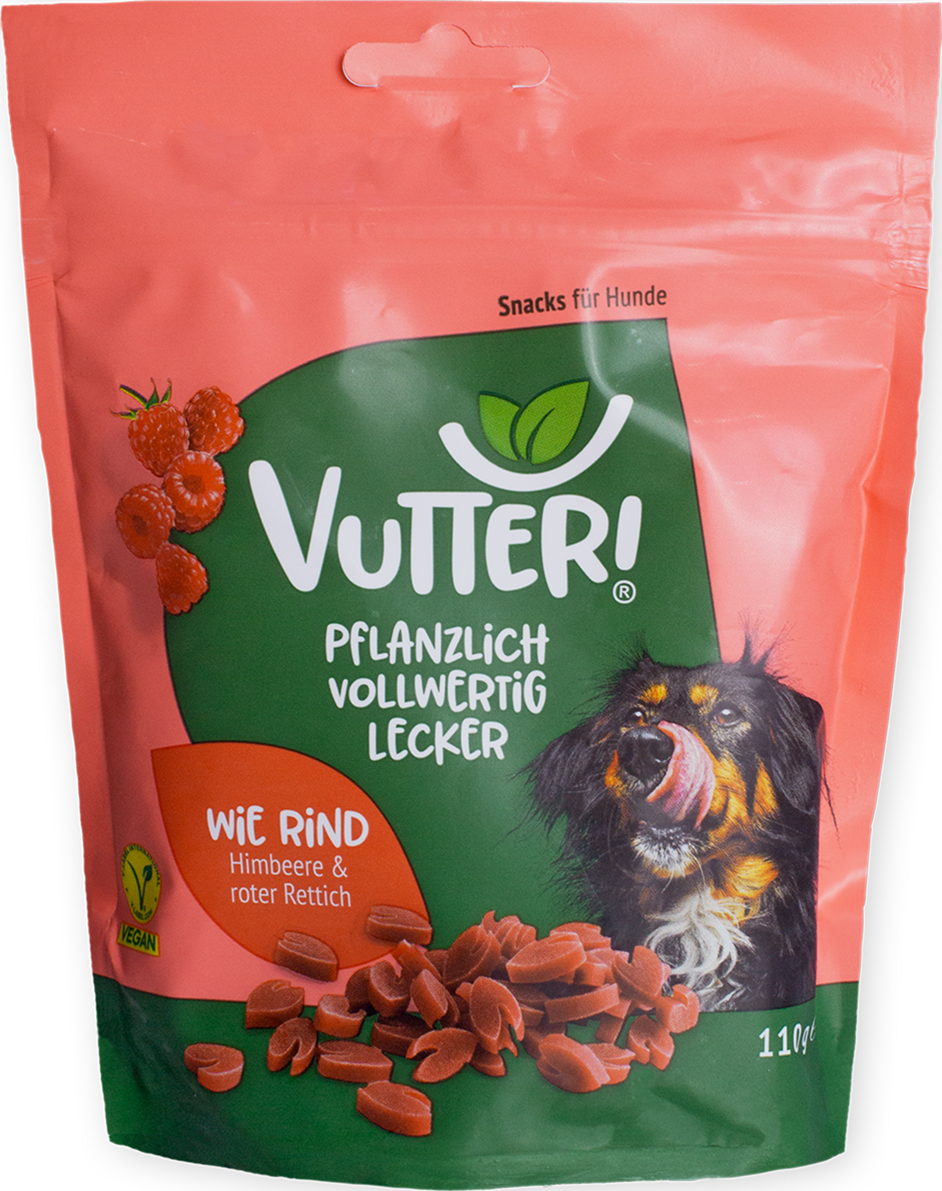 Vutter Snacks für Hunde - wie Rind