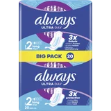 Ultra Day Binden Long mit Flügeln Gr. 2 BigPack