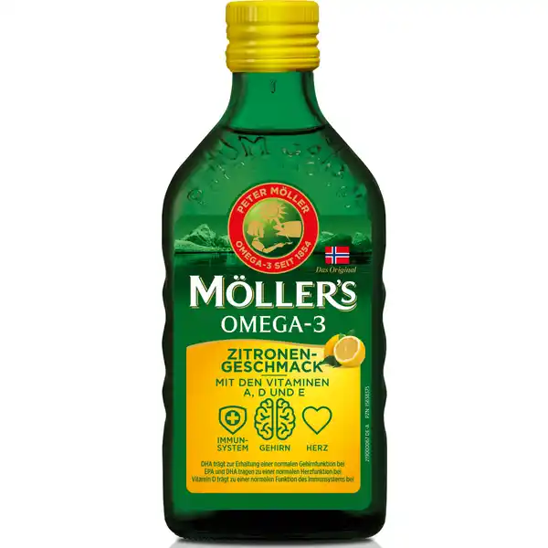 أوميغا 3 بنكهة الليمون