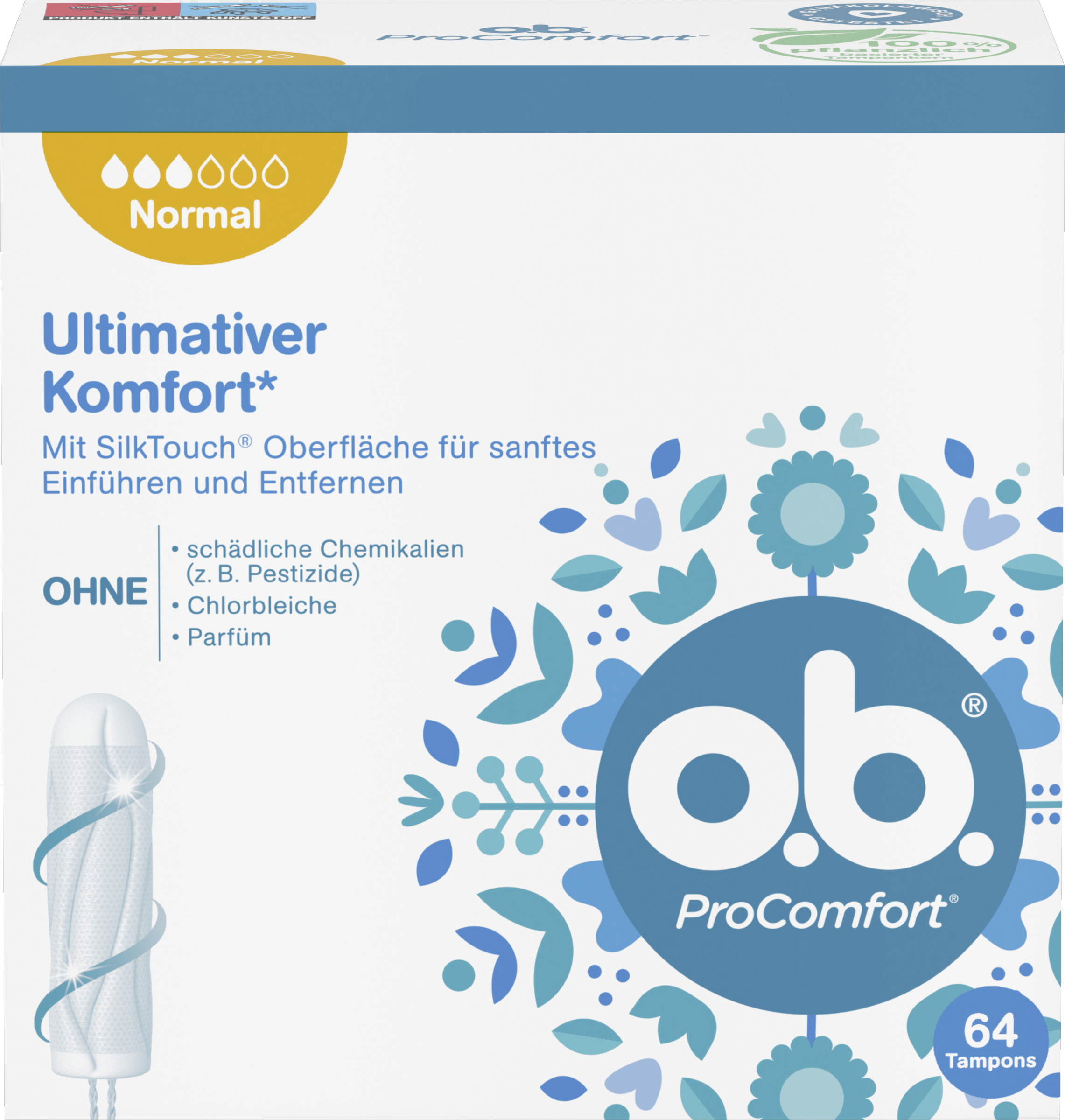 o.b. ProComfort Tampons Normal