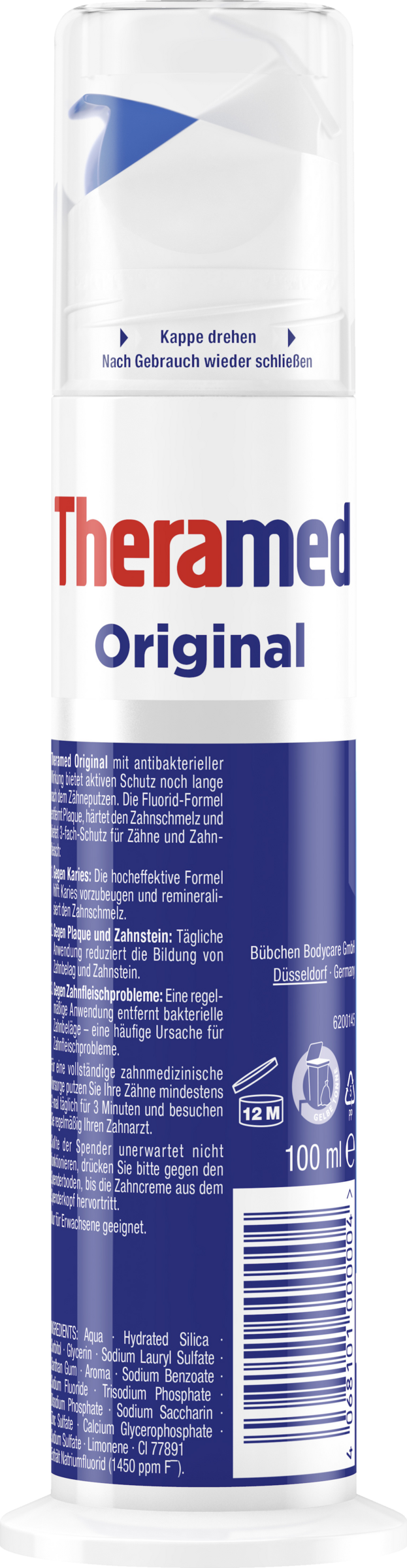 معجون أسنان بالفلورايد، موزع، أصلي 2