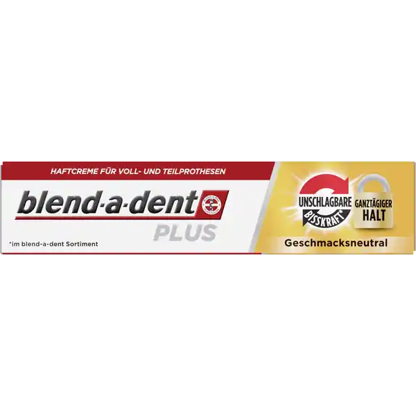 PLUS كريم لاصق لقوة مضغ لا تضاهى