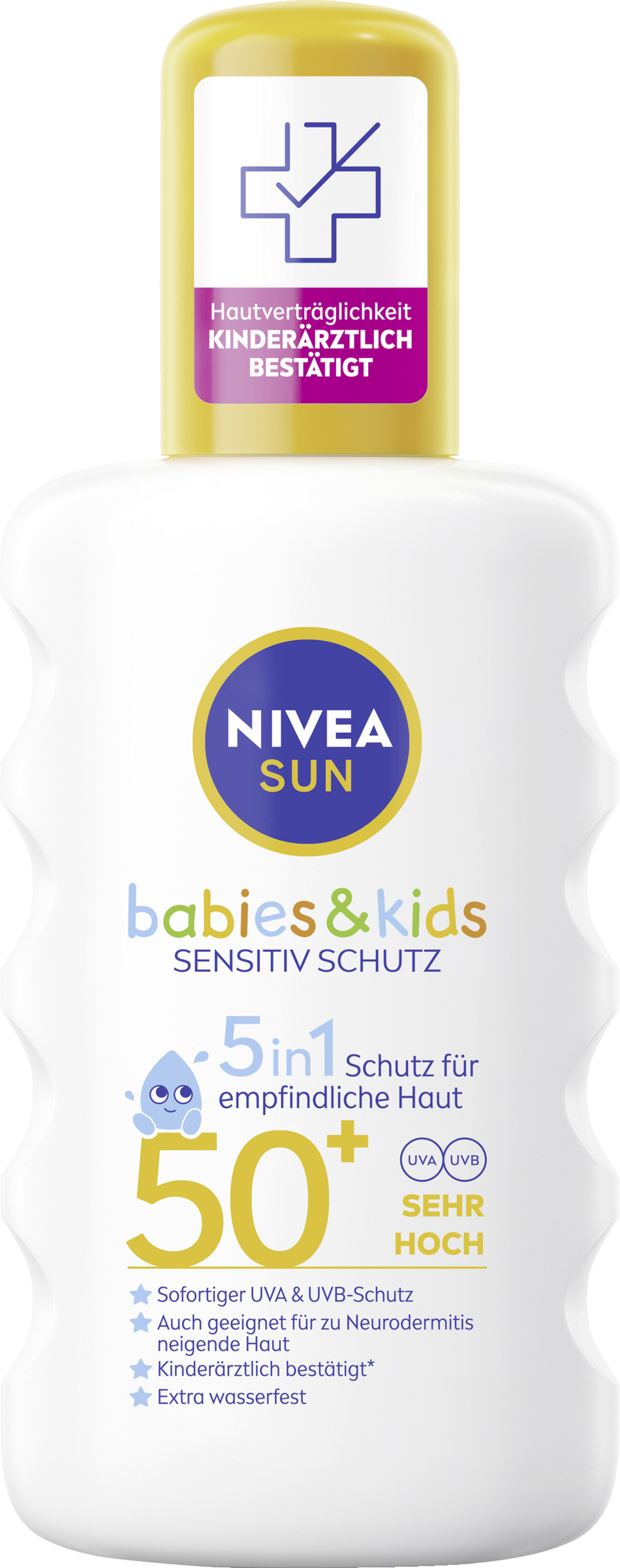 NIVEA SUN Babies & Kids sensitiv Schutz Sonnenspray LSF 50+