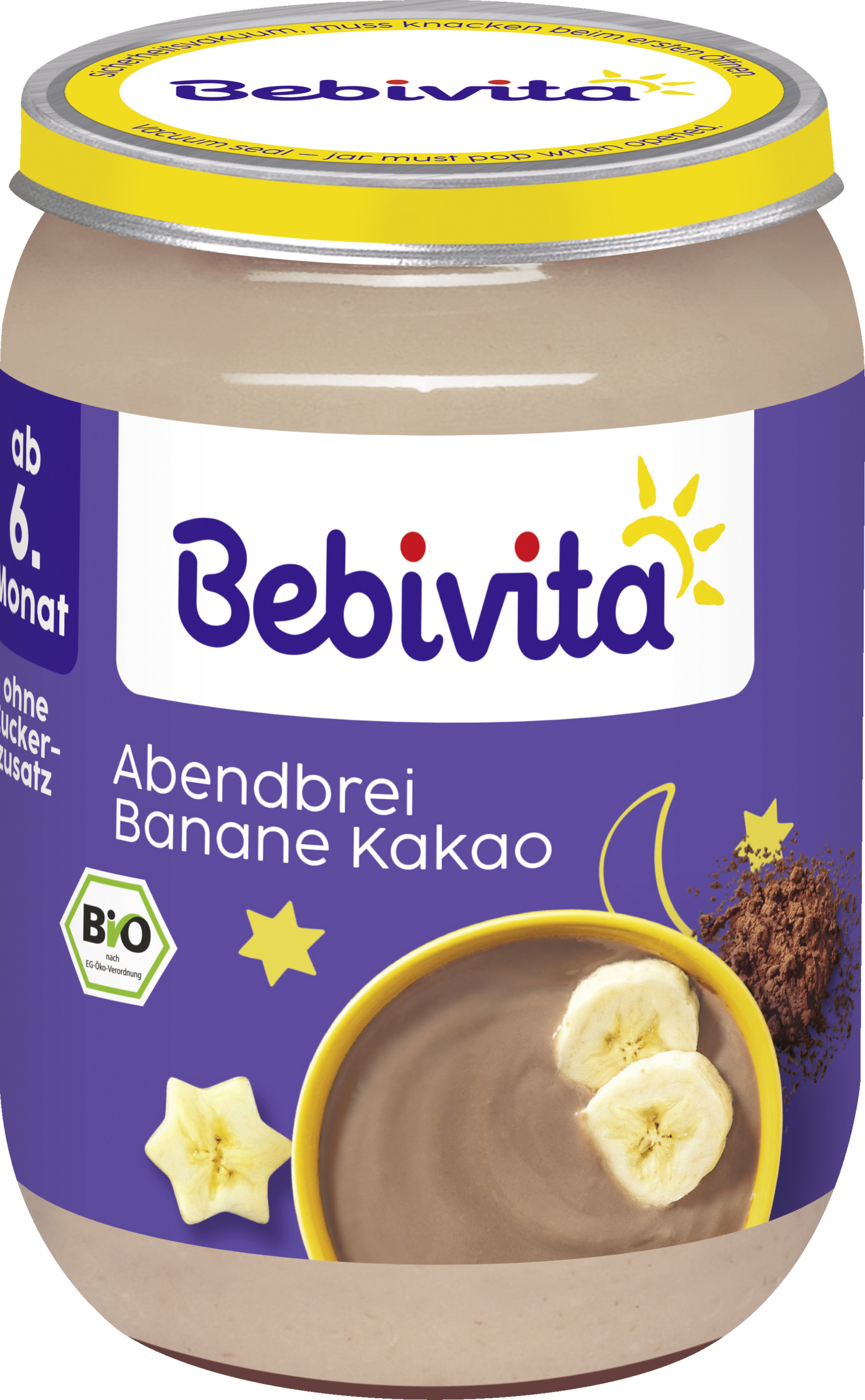 Bebivita Bio Abendbrei Banane Kakao ab 6. Monate