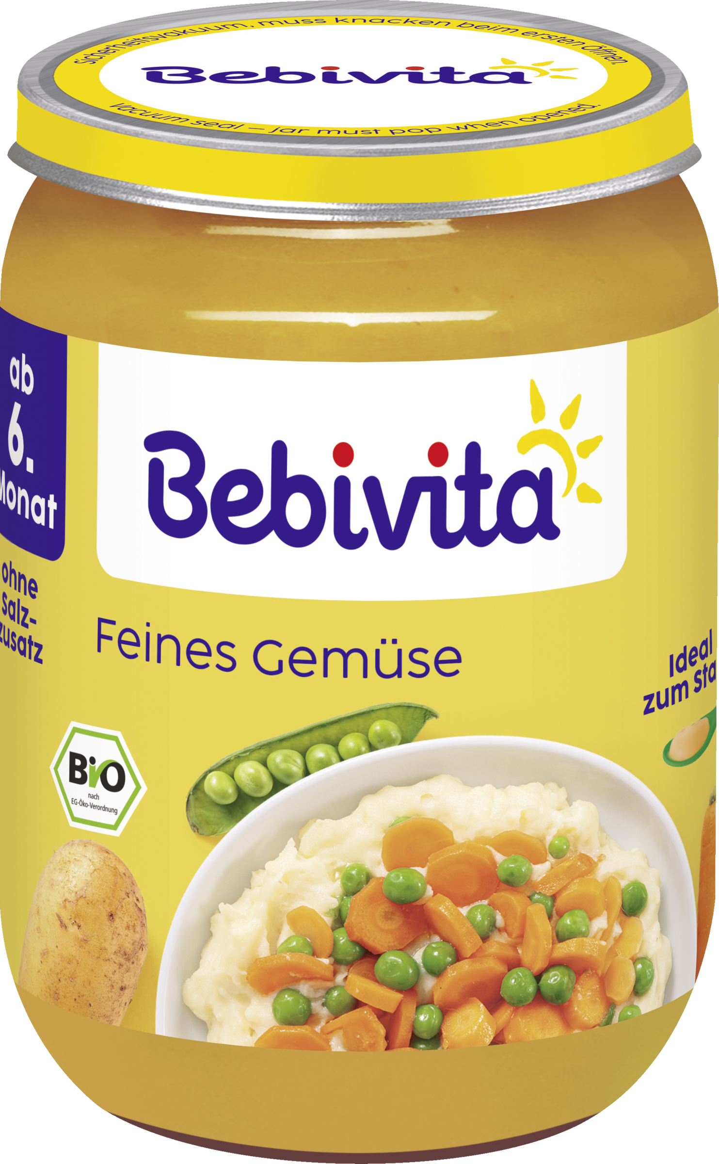 Bebivita Bio Feines Gemüse ab 6. Monat