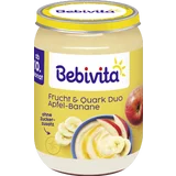 Bio Frucht und Quark Duo Apfel-Banane